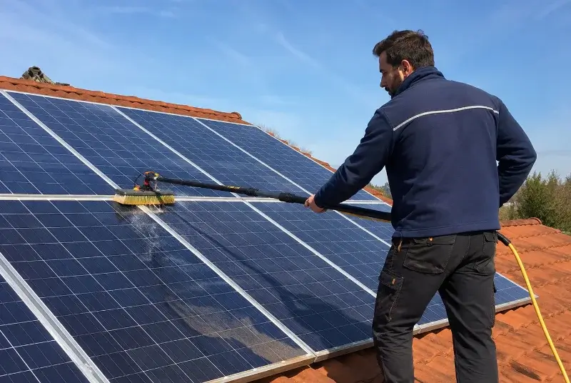 Nettoyage et entretien de panneaux solaires à Sainte-Flaive-des-Loups